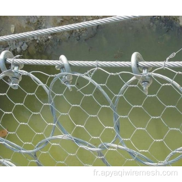 Trempage de fil à cage de lapin soudé